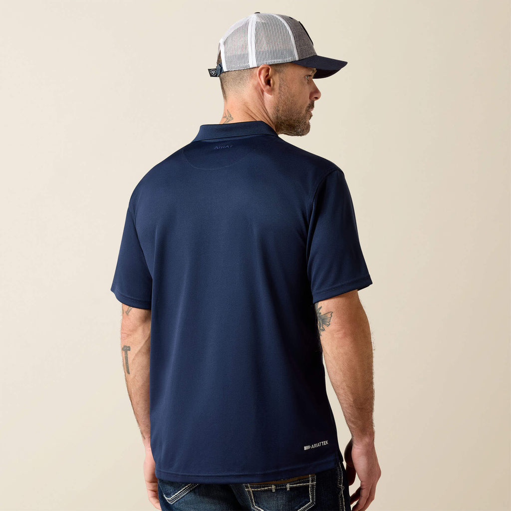Ariat Tek Polo in Navy