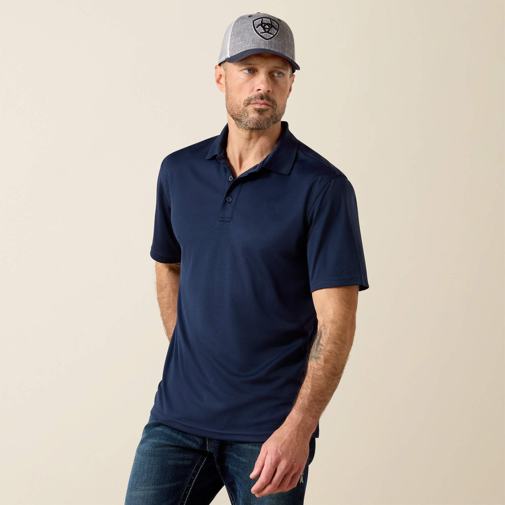 Ariat Tek Polo in Navy
