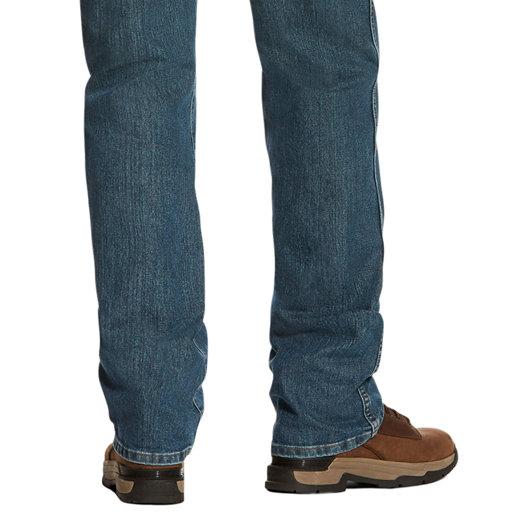 Ariat Rebar M4 Relaxed DuraStretch Basic Boot Cut Jeans – Carbine, leg