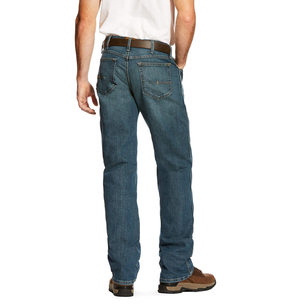 Ariat Rebar M4 Relaxed DuraStretch Basic Boot Cut Jeans – Carbine, back