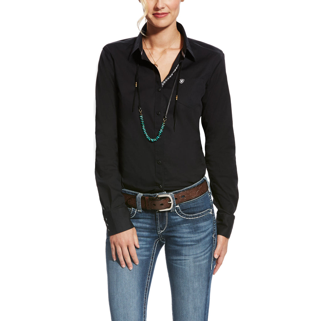 Ariat Kirby Stretch Shirt in Black