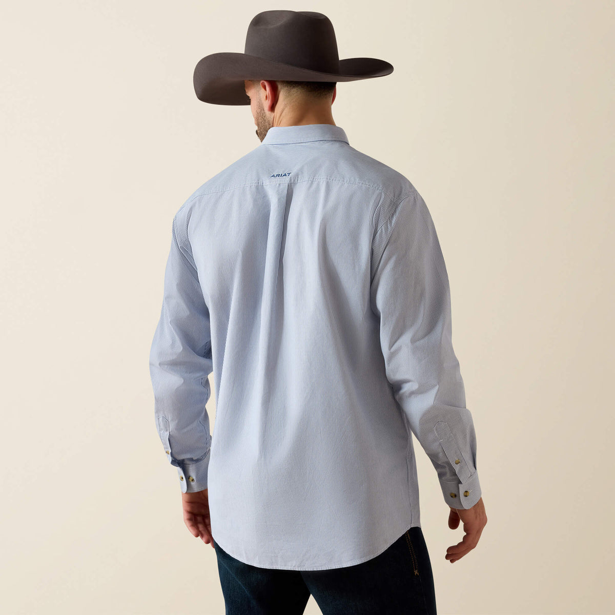 Ariat Pro Series Dayne Classic Fit Shirt in True Blue