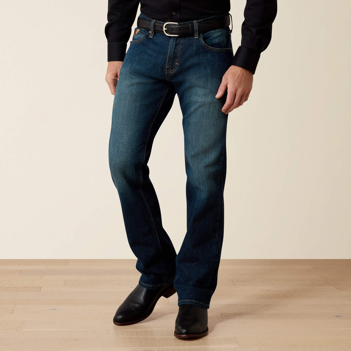 Ariat M7 Rocker Stretch Legacy Stackable Straight Leg Jeans – Fremont, front