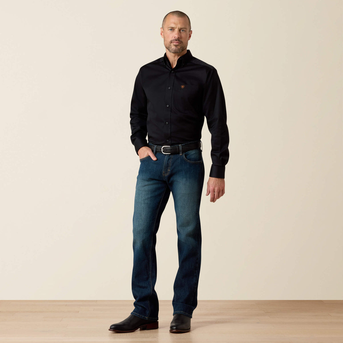 Ariat M7 Rocker Stretch Legacy Stackable Straight Leg Jeans – Fremont, full length
