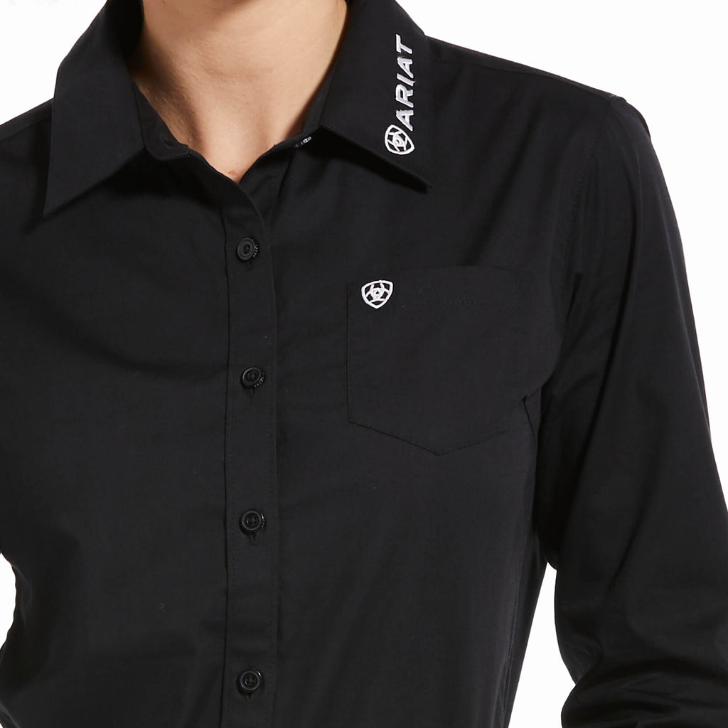 Ariat Team Kirby Stretch Shirt in Black
