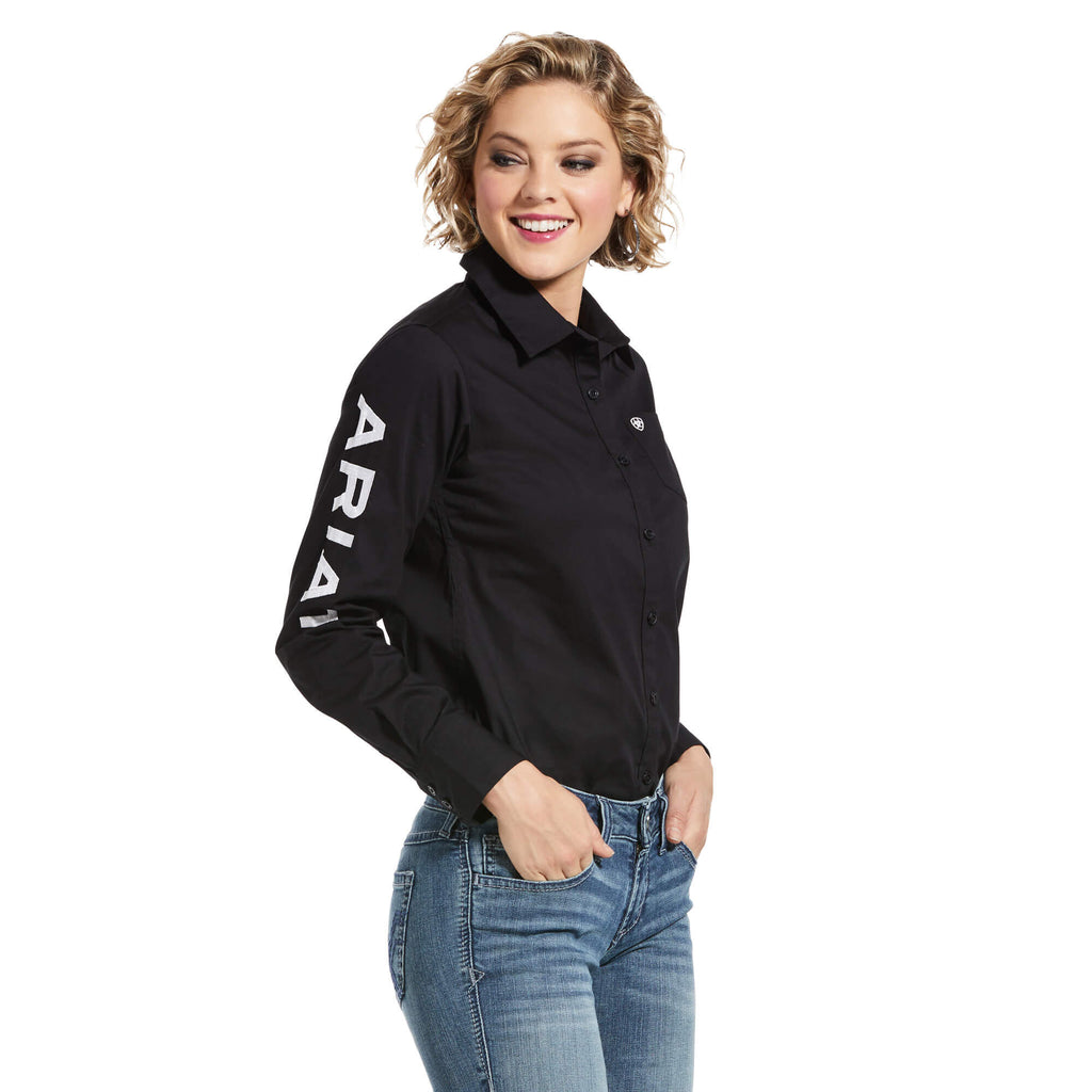 Ariat Team Kirby Stretch Shirt in Black