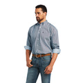 Ariat Wrinkle Free Yoel Classic Fit Shirt in Odyssey Gray