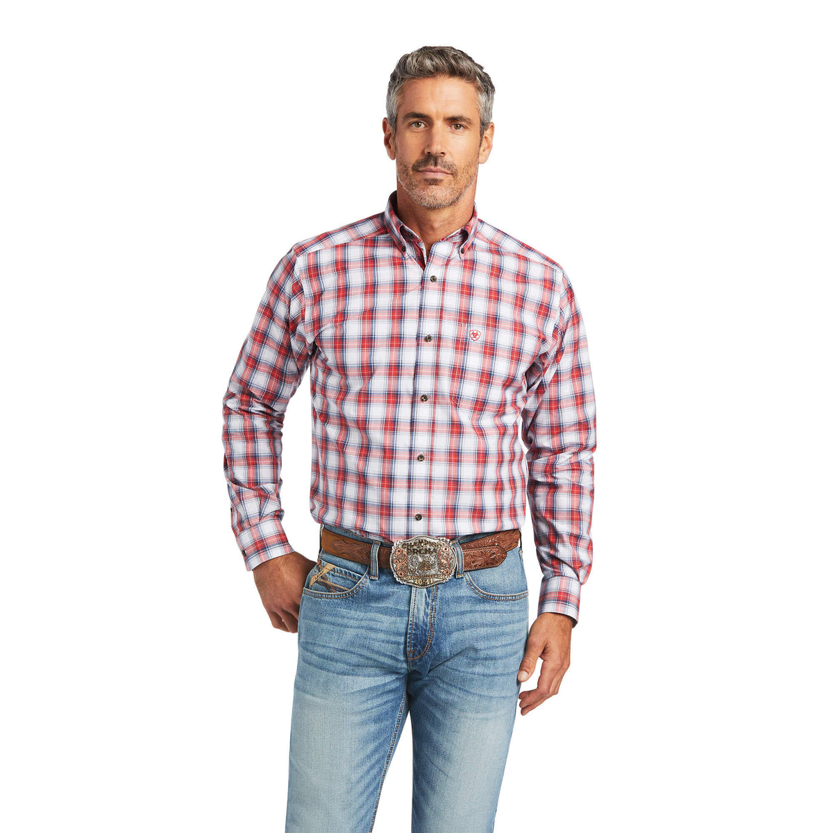 Ariat Pro Series Findley Fitted Shirt in White