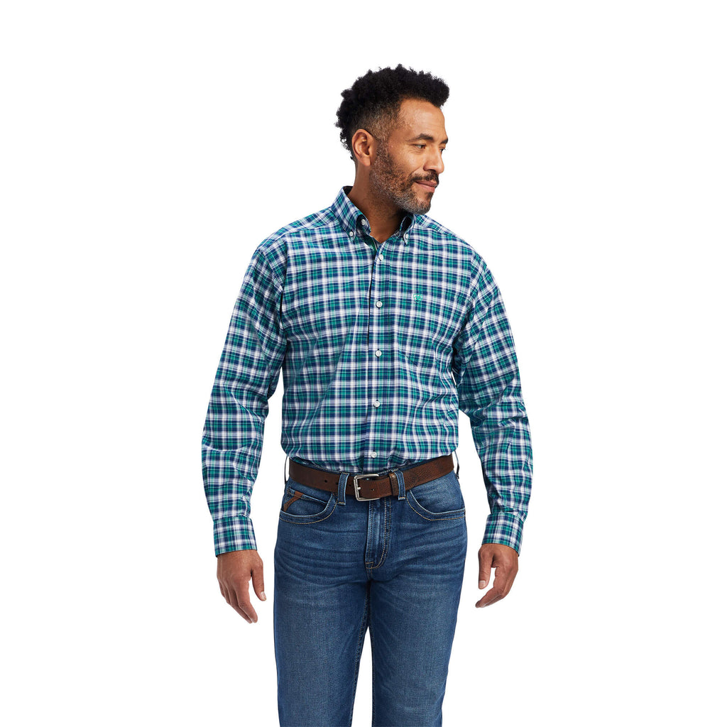 Ariat Pro Series Brantleigh Stretch Classic Fit Shirt in Jelly Bean