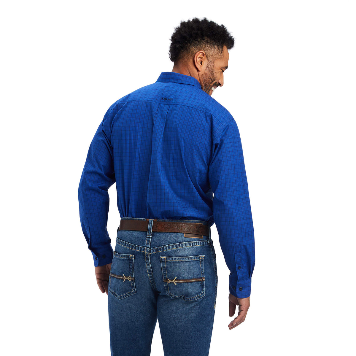 Ariat Pro Series Bentley Classic Fit Shirt in Classic Blue