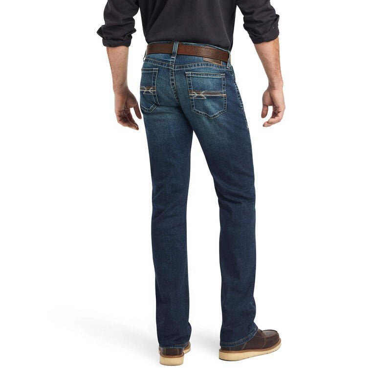 Ariat M7 Slim Bracken Straight Jeans – Glenrio, back view