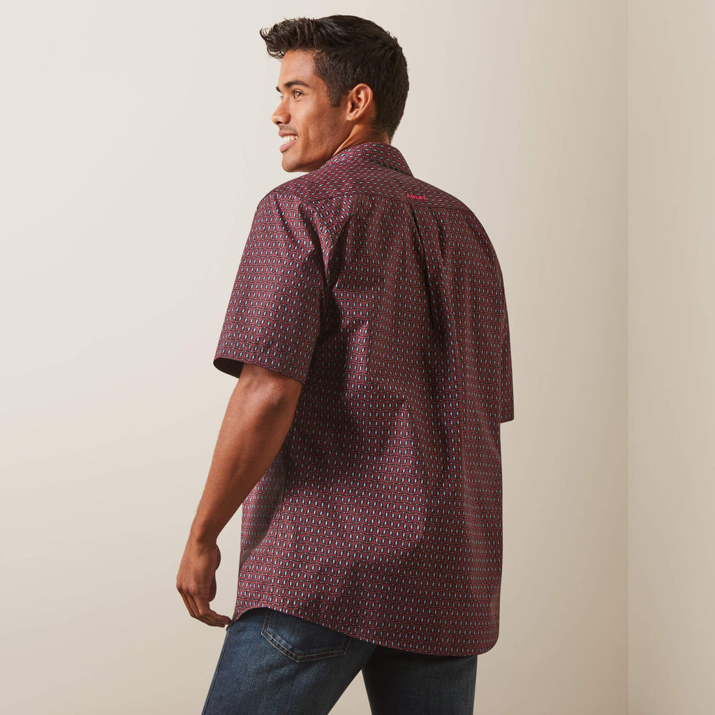 Ariat Irie Fitted Short Sleeve Shirt in Black