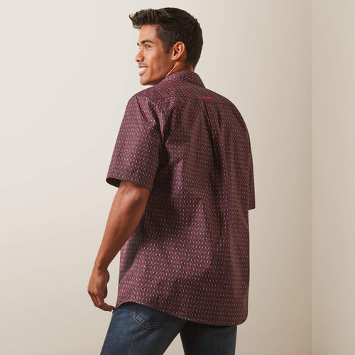 Ariat Irie Fitted Short Sleeve Shirt in Black