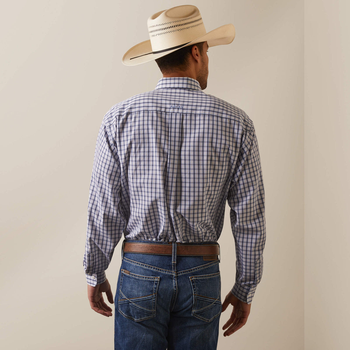 Ariat Wrinkle Free Ace Classic Fit Shirt in White
