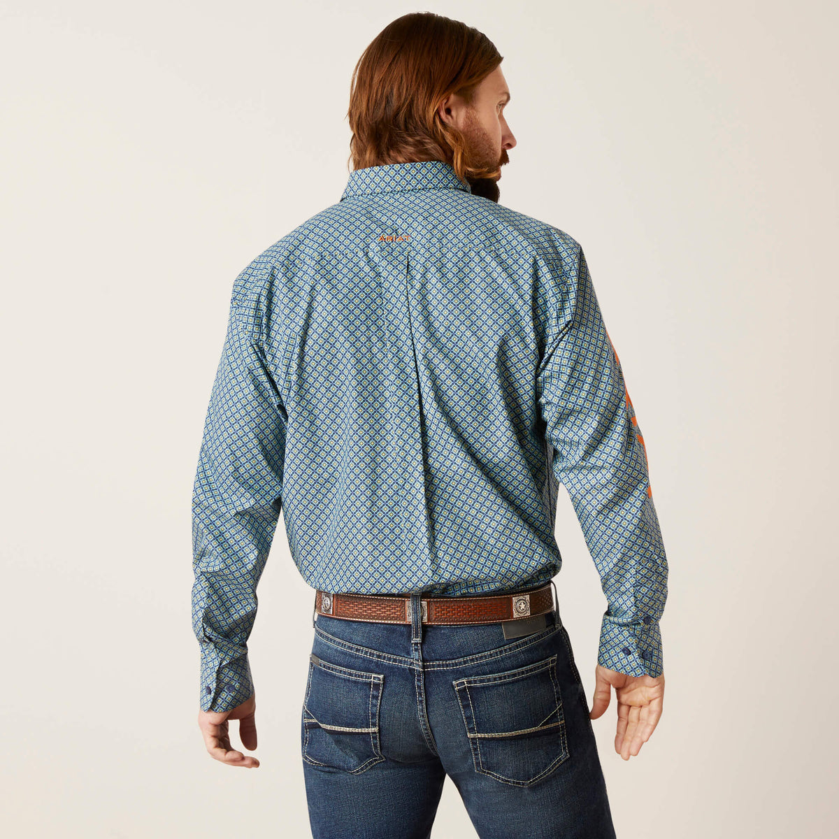 Ariat Team Walton Classic Fit Shirt in Moonlit Ocean