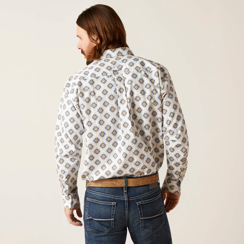 Ariat Team Warner Classic Fit Shirt in White