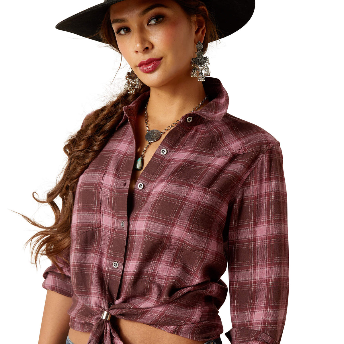 Ariat R.E.A.L. Billie Jean Shirt in Lucky Plaid