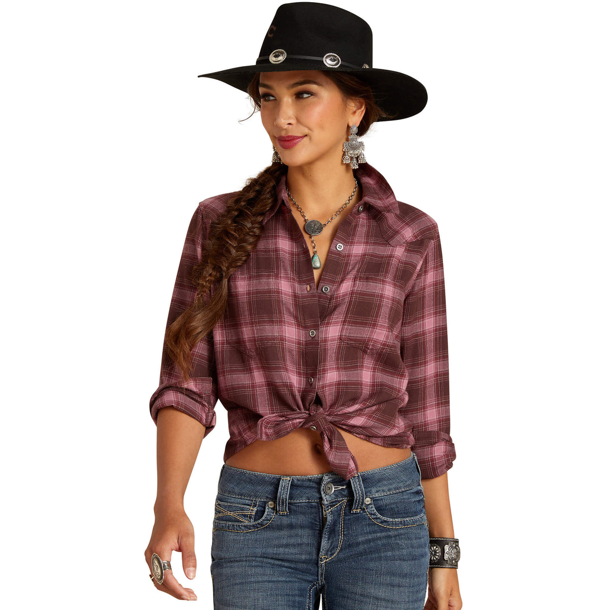 Ariat R.E.A.L. Billie Jean Shirt in Lucky Plaid