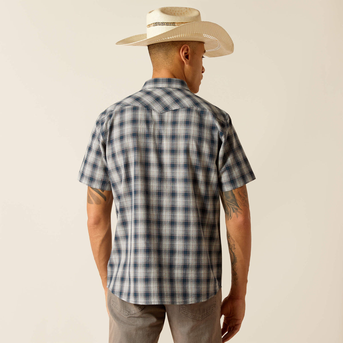 Ariat Haven Retro Fit Short Sleeve Shirt in Deep Pond