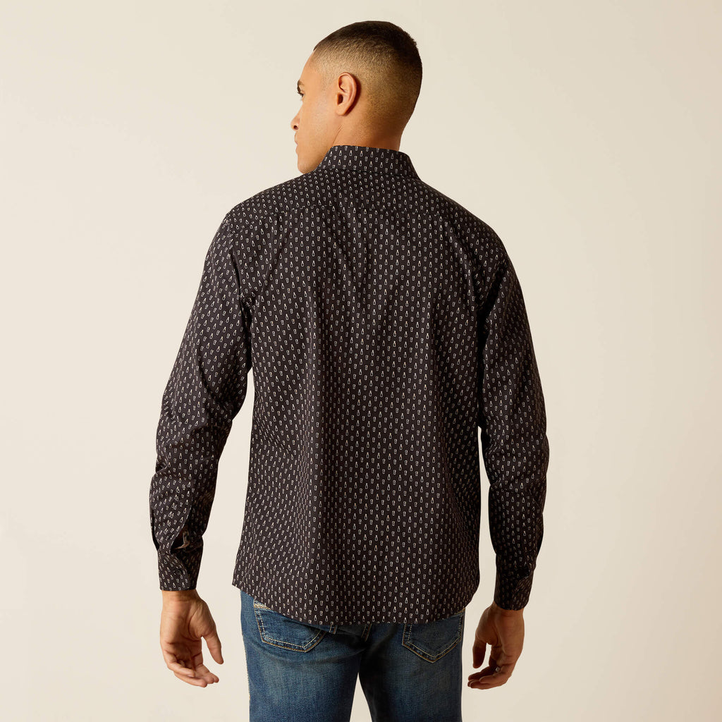 Ariat Mitchell Stretch Modern Fit Shirt in Phantom