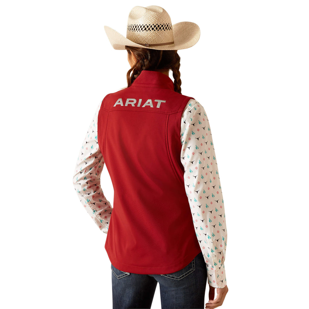 Ariat New Team Softshell Vest in Sun-Dried Tomato