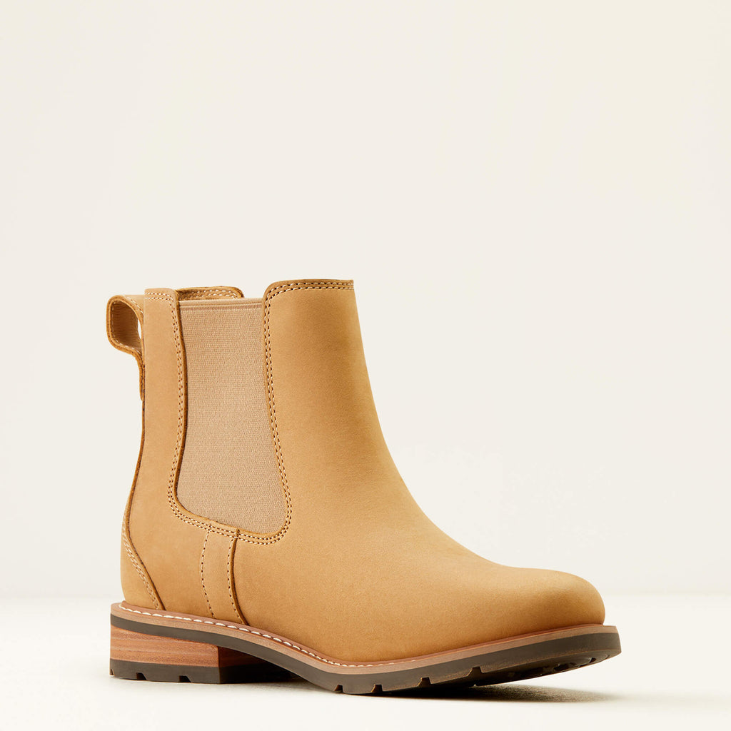 Ariat Wexford Chelsea Boot Natural Tan - medial