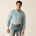 Ariat Wrinkle Free Kellen Fitted Shirt in Blue