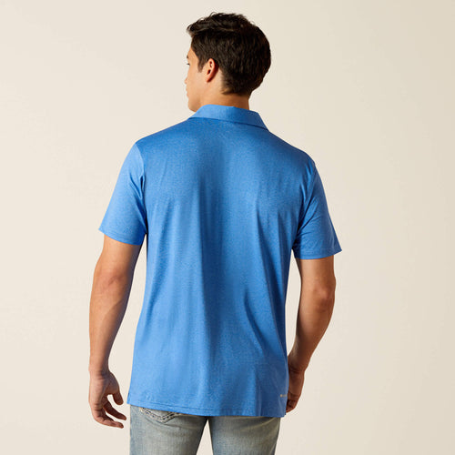 Ariat Charger 2.0 Fitted Polo in Seascape