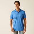 Ariat Charger 2.0 Fitted Polo in Seascape