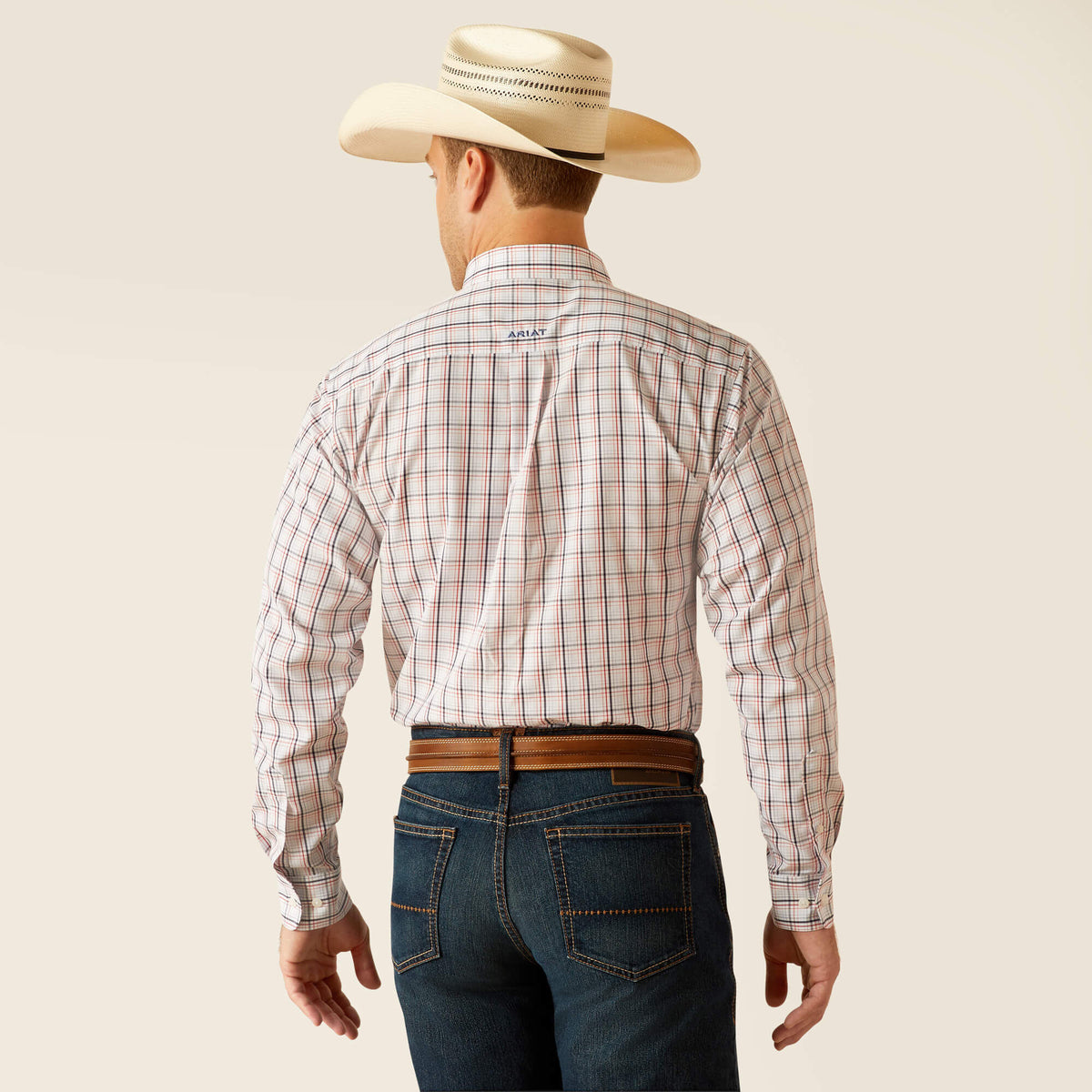 Ariat Wrinkle Free Weston Fitted Shirt in White
