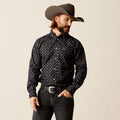 Ariat Wrinkle Free Lenox Fitted Shirt in Black