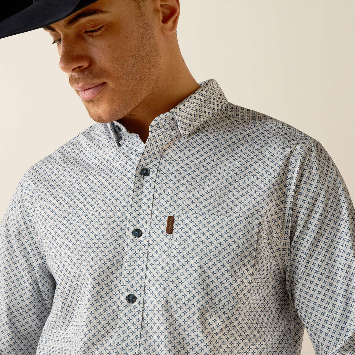 Ariat Maxwell Modern Fit Shirt in Blue