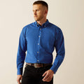Ariat Wrinkle Free Bodie Classic Fit Shirt in Navy