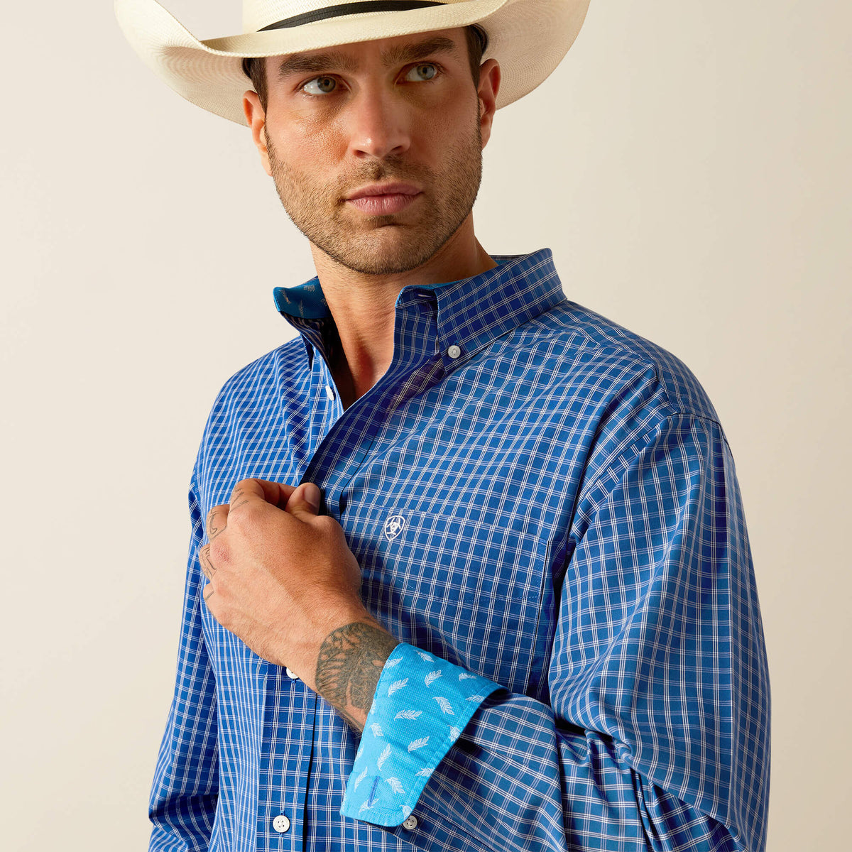 Ariat Wrinkle Free Blair Shirt in Navy