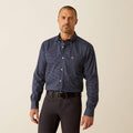 Ariat Wrinkle Free Orrell Classic Fit Shirt in Navy
