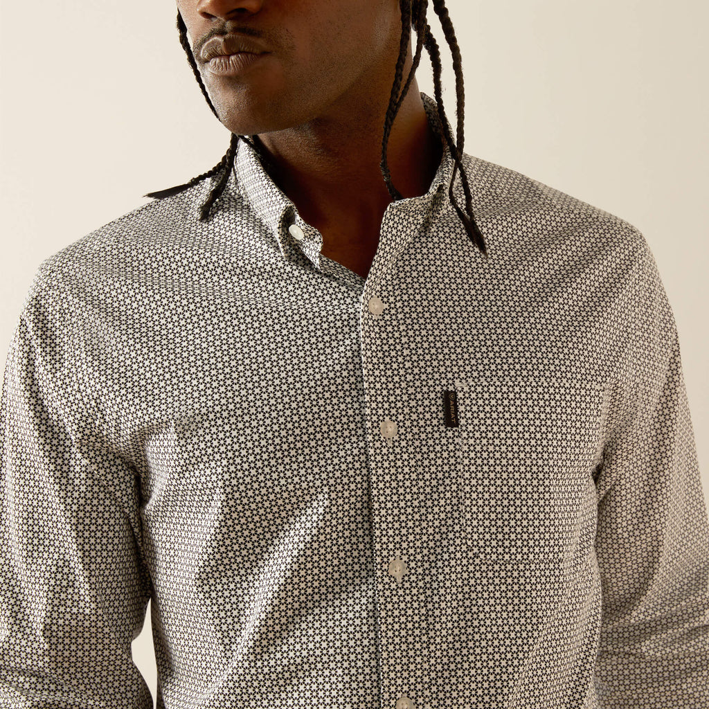 Ariat Meyer Modern Fit Shirt in White