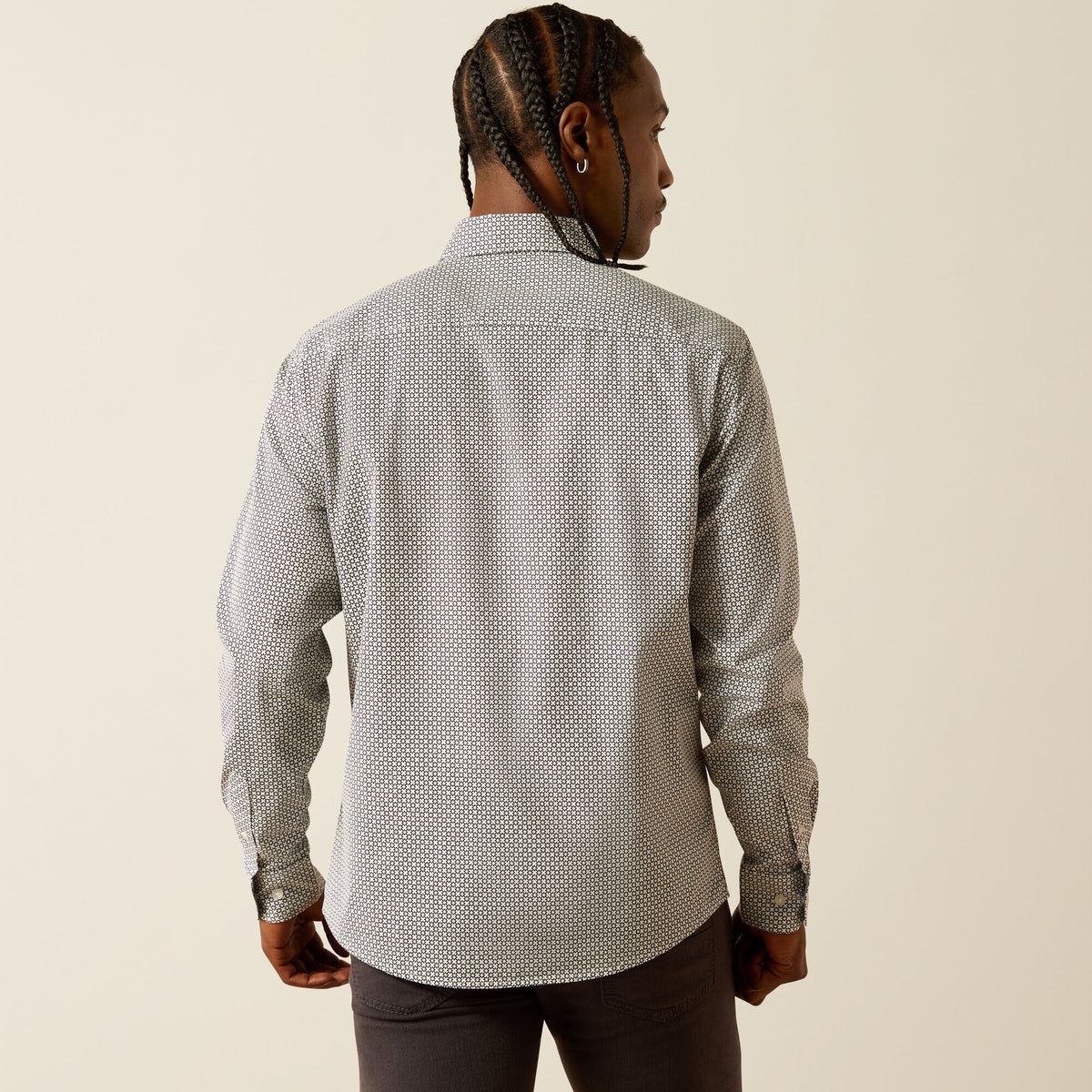 Ariat Meyer Modern Fit Shirt in White