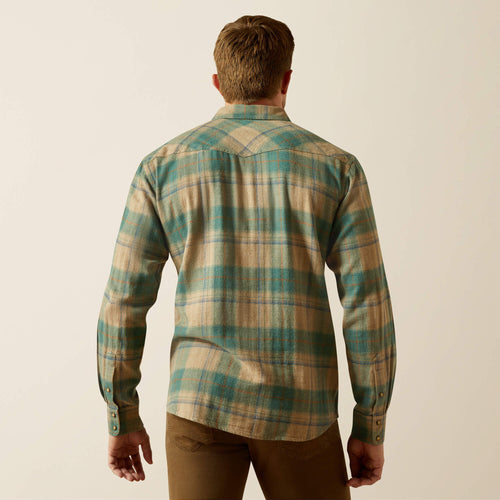 Ariat Huxlee Retro Fit Shirt in Deep Teal