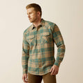 Ariat Huxlee Retro Fit Shirt in Deep Teal