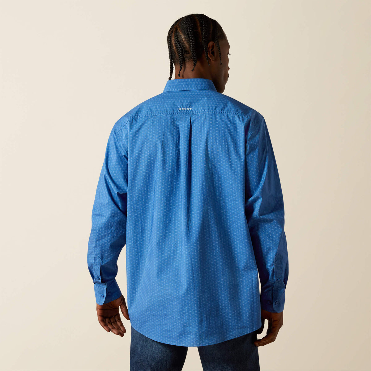Ariat Stratford Classic Fit Shirt in Royal Blue