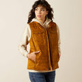Ariat Grizzly Quilted Vest in Brumbly Print
