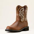 Ariat Fatbaby Heritage Lilah Western Boot Basic Bark - 3/4 front