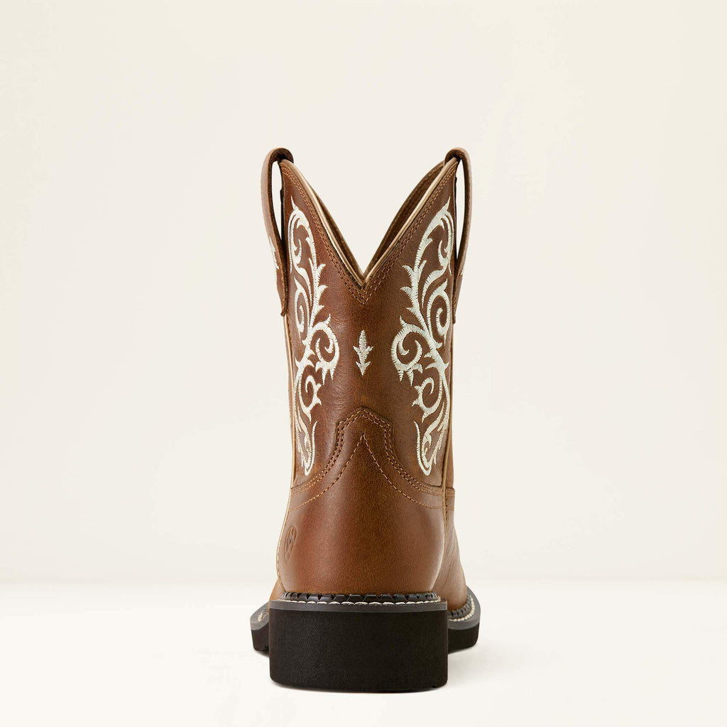 Ariat Fatbaby Heritage Lilah Western Boot Basic Bark - heel