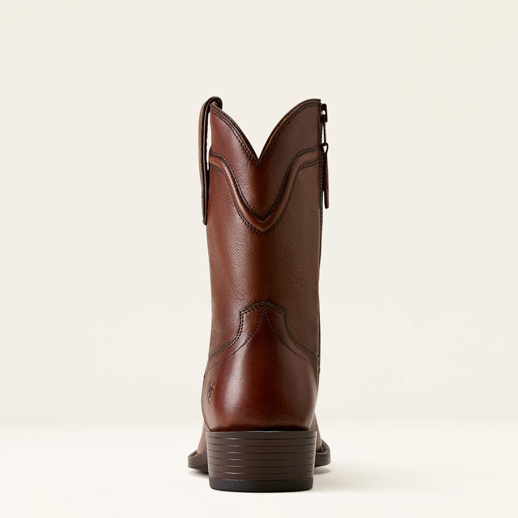 Ariat Oliver Narrow Cutter Toe Western Boot – Honey Bee, heel
