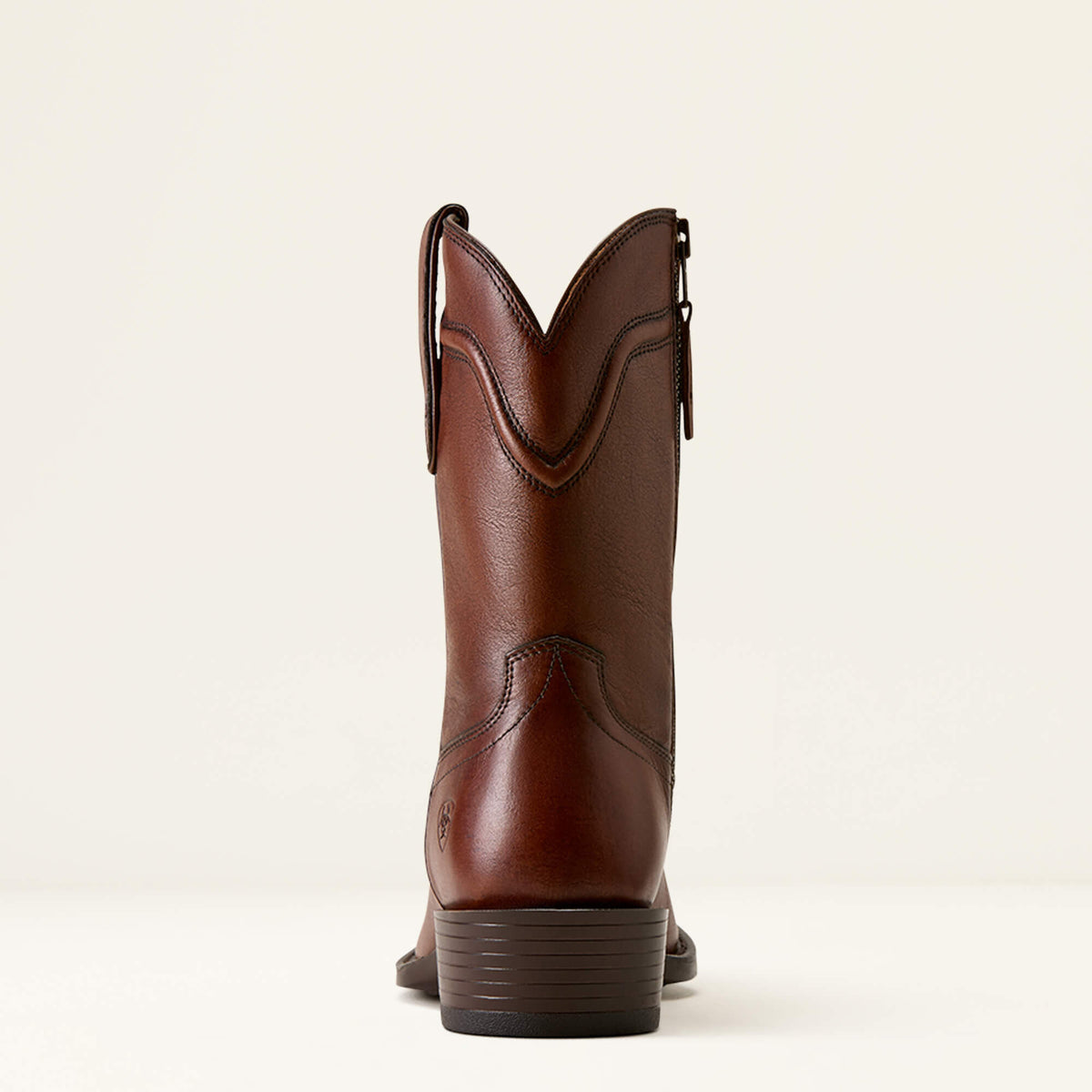 Ariat Oliver Narrow Cutter Toe Western Boot – Honey Bee, heel