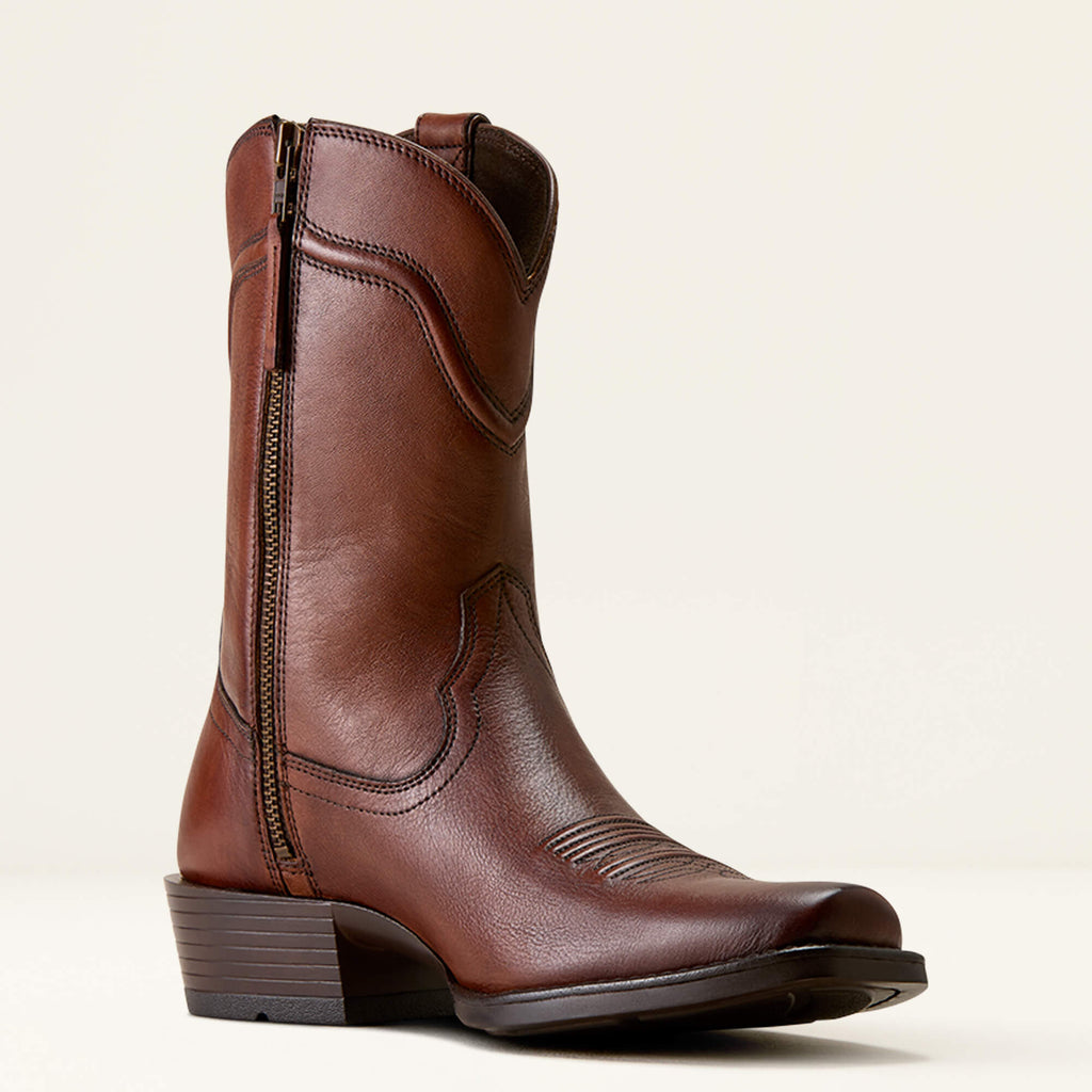 Ariat Oliver Narrow Cutter Toe Western Boot – Honey Bee, medial