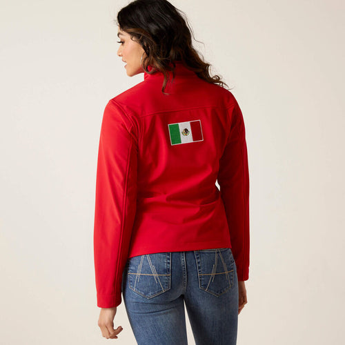 Ariat Classic Team Mexico Softshell Jacket – Red
