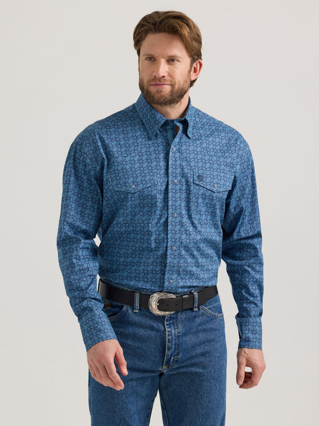 Wrangler George Strait Troubadour Snap Western Shirt