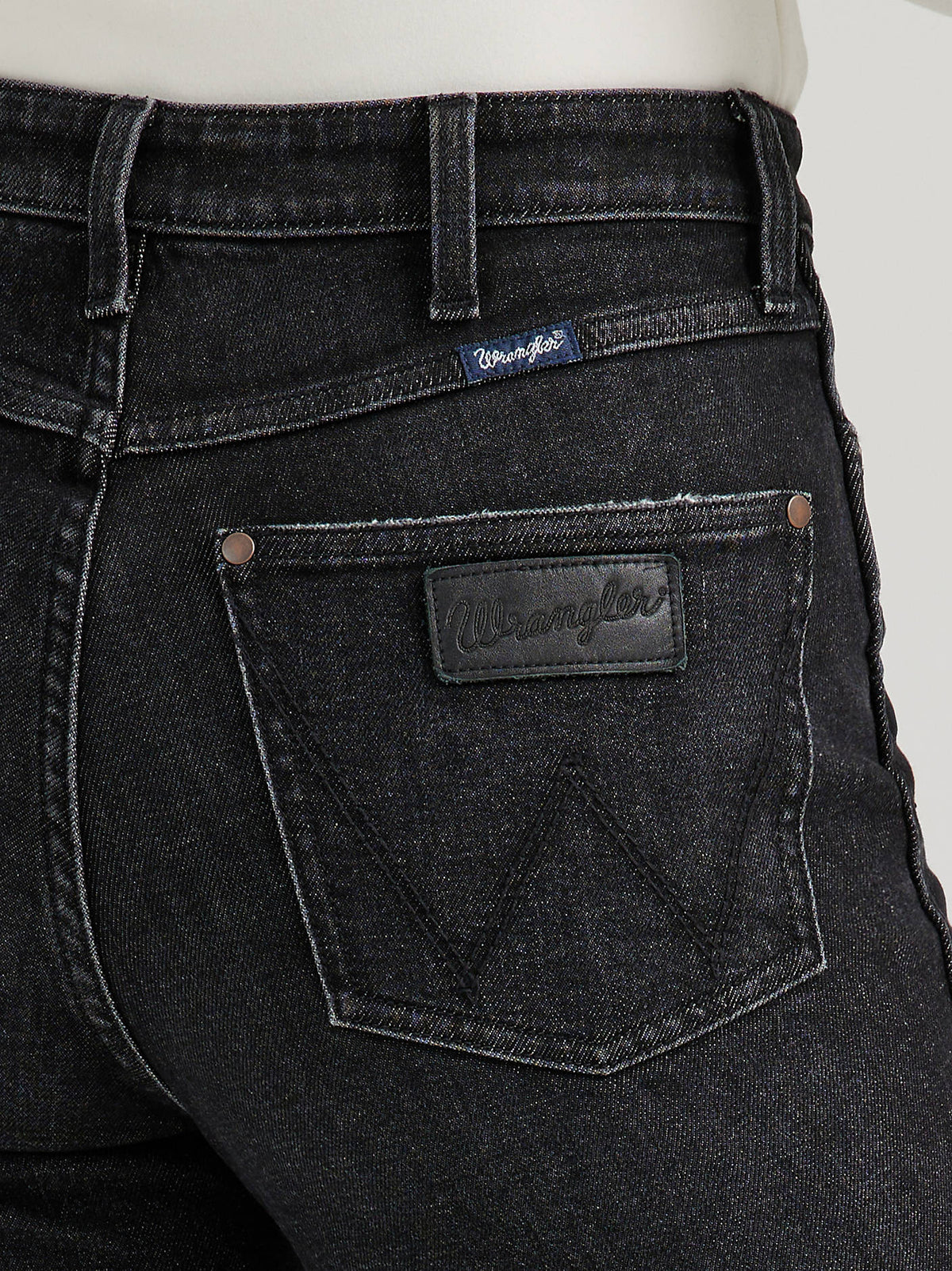 Wrangler Women's Retro Bailey High Rise Bootcut Jean in Black