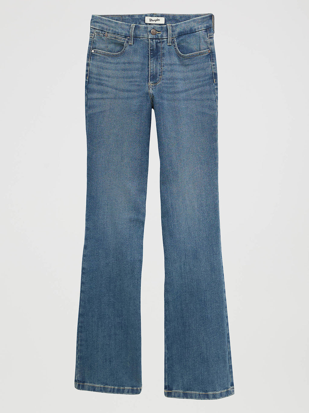 Wrangler Bespoke High Rise Bootcut Jeans in Ada